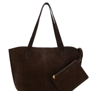 Women Dark Maroon Velvet Tote Bag